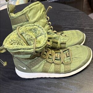 Nike Green Ankle Boots